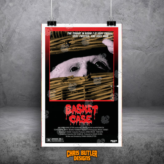 Basket Case (VHS Series) 11x17 Alternative Movie Poster