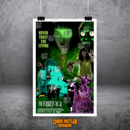 Beetlejuice 11x17 Alternative Movie Poster