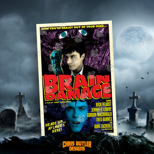 Brain Damage (Classic Series 3) 11x17 Alternative Movie Poster