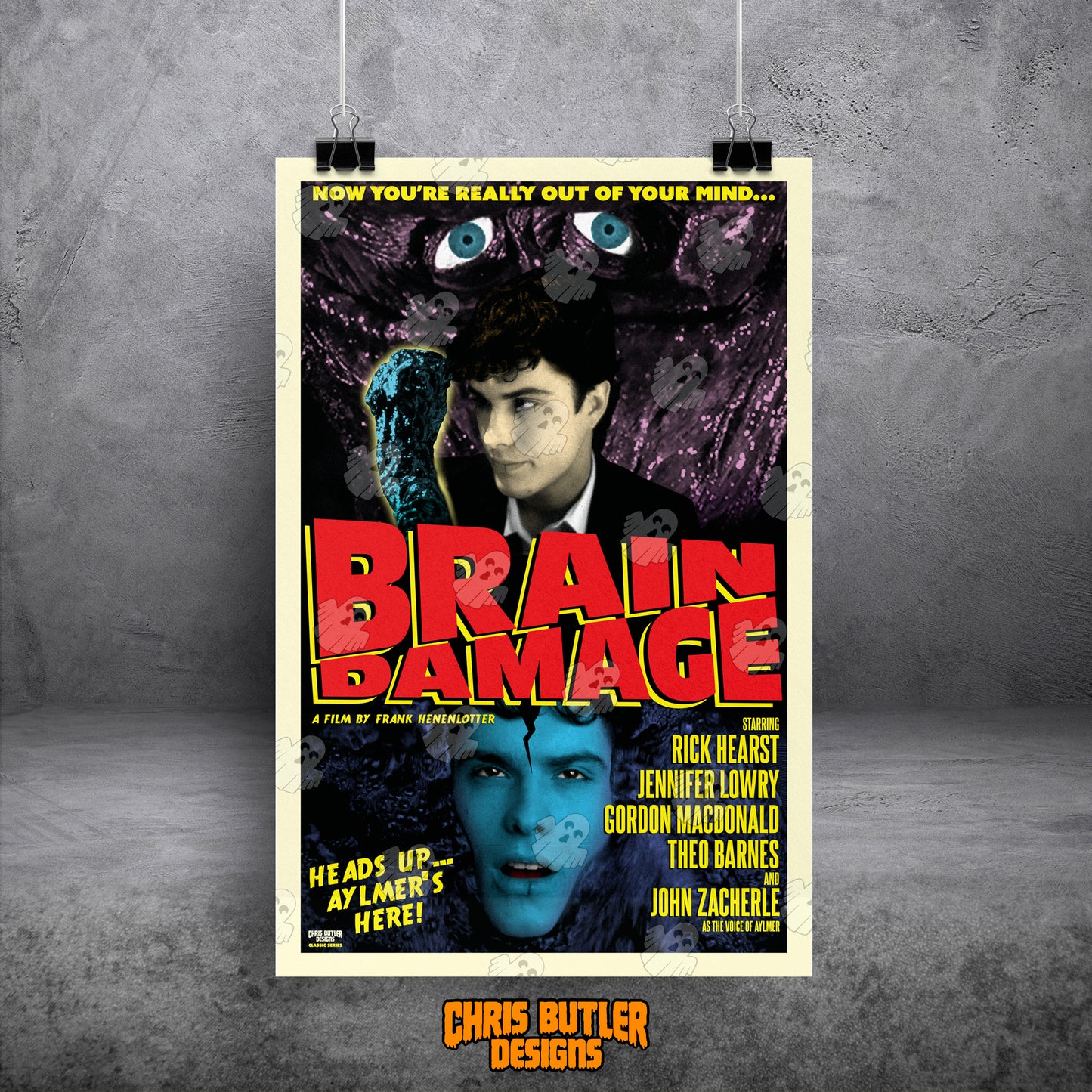 Brain Damage (Classic Series 3) 11x17 Alternative Movie Poster