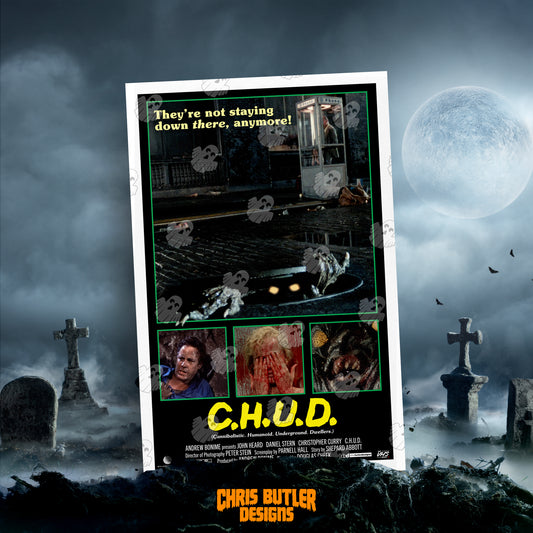 C.H.U.D. (VHS Series 2) 11x17 Alternative Movie Poster