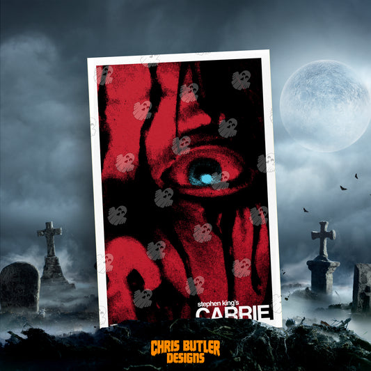 Carrie (Design 1) 11x17 Alternative Movie Poster