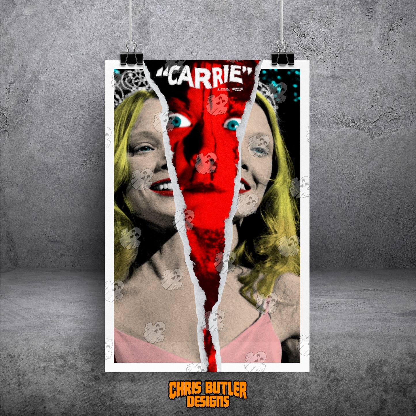 Carrie (Design 3) 11x17 Alternative Movie Poster