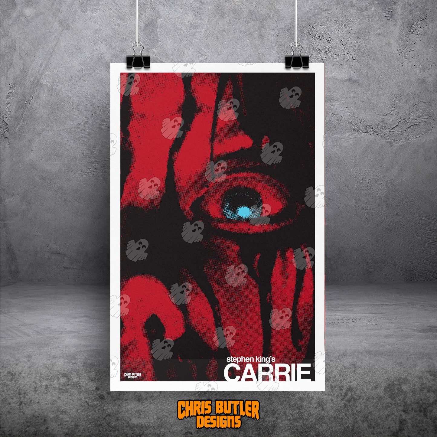 Carrie (Design 1) 11x17 Alternative Movie Poster