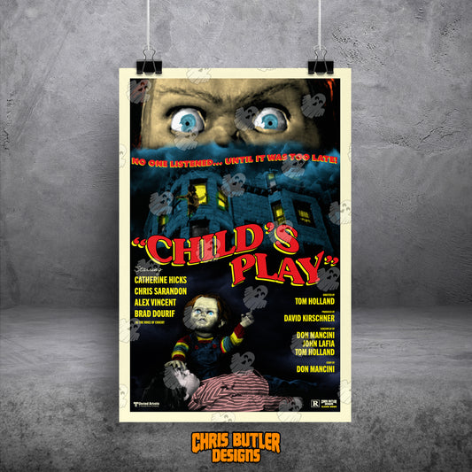 Child's Play (Classic Series) 11x17 Alternative Movie Poster