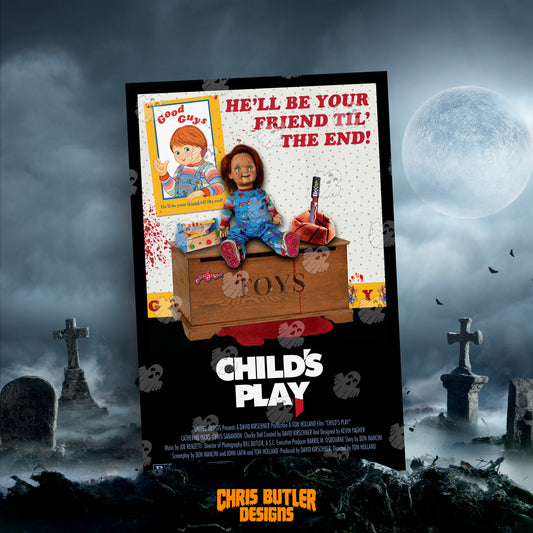Child's Play (Design 1) 11x17 Alternative Movie Poster