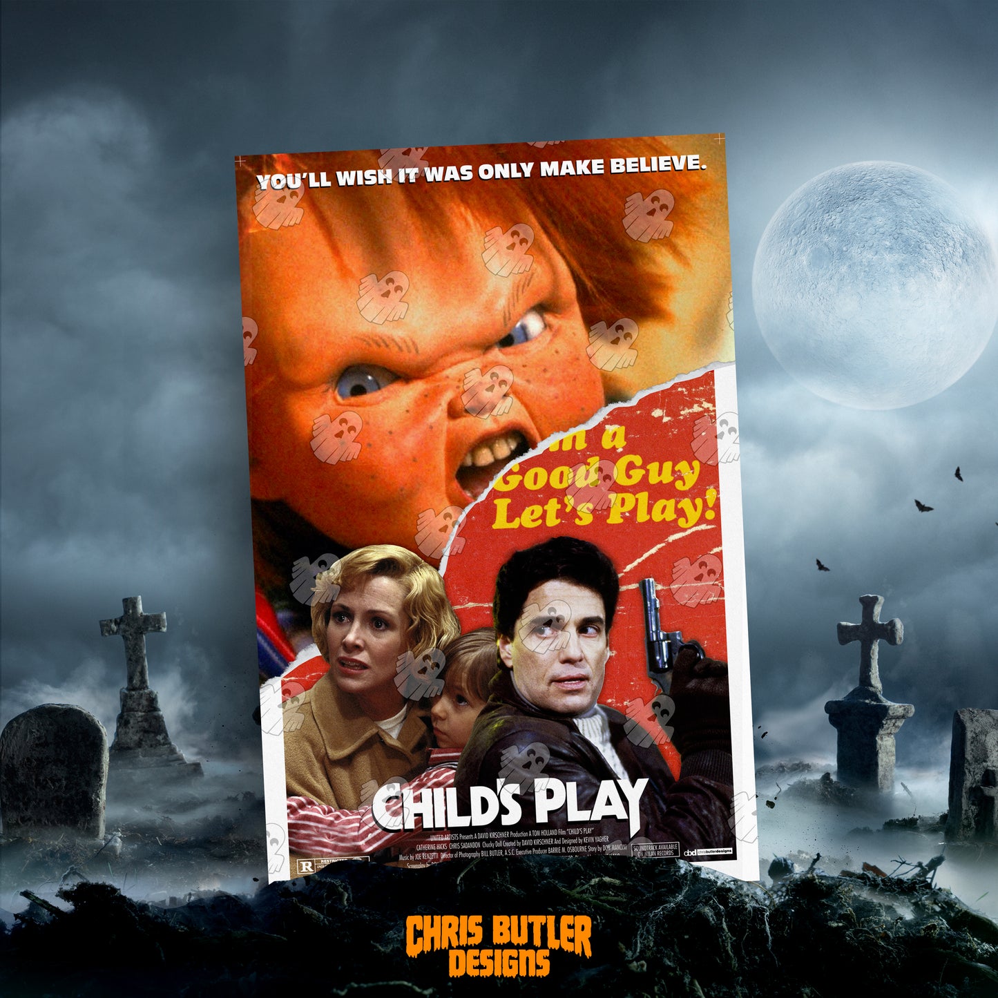 Child's Play (Design 2) 11x17 Alternative Movie Poster