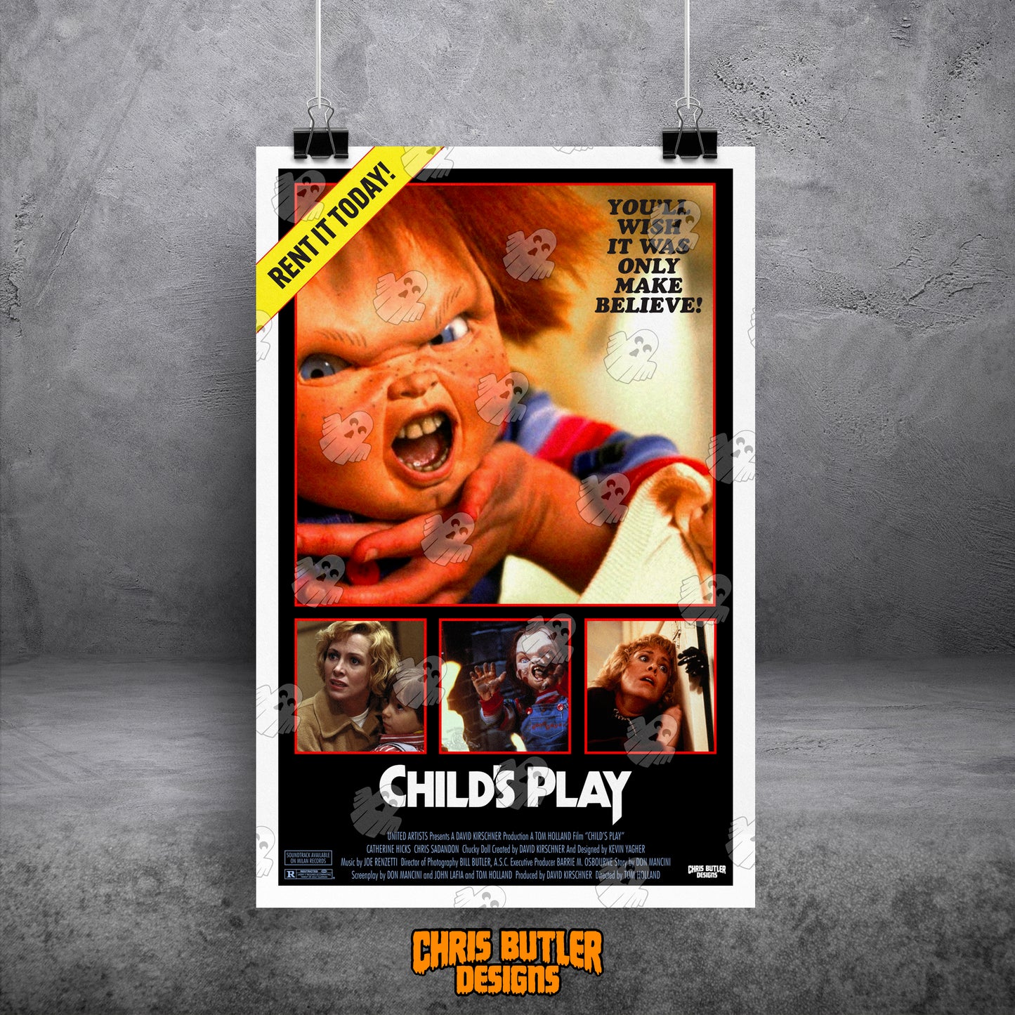 Child's Play (VHS Series 2) 11x17 Alternative Movie Poster