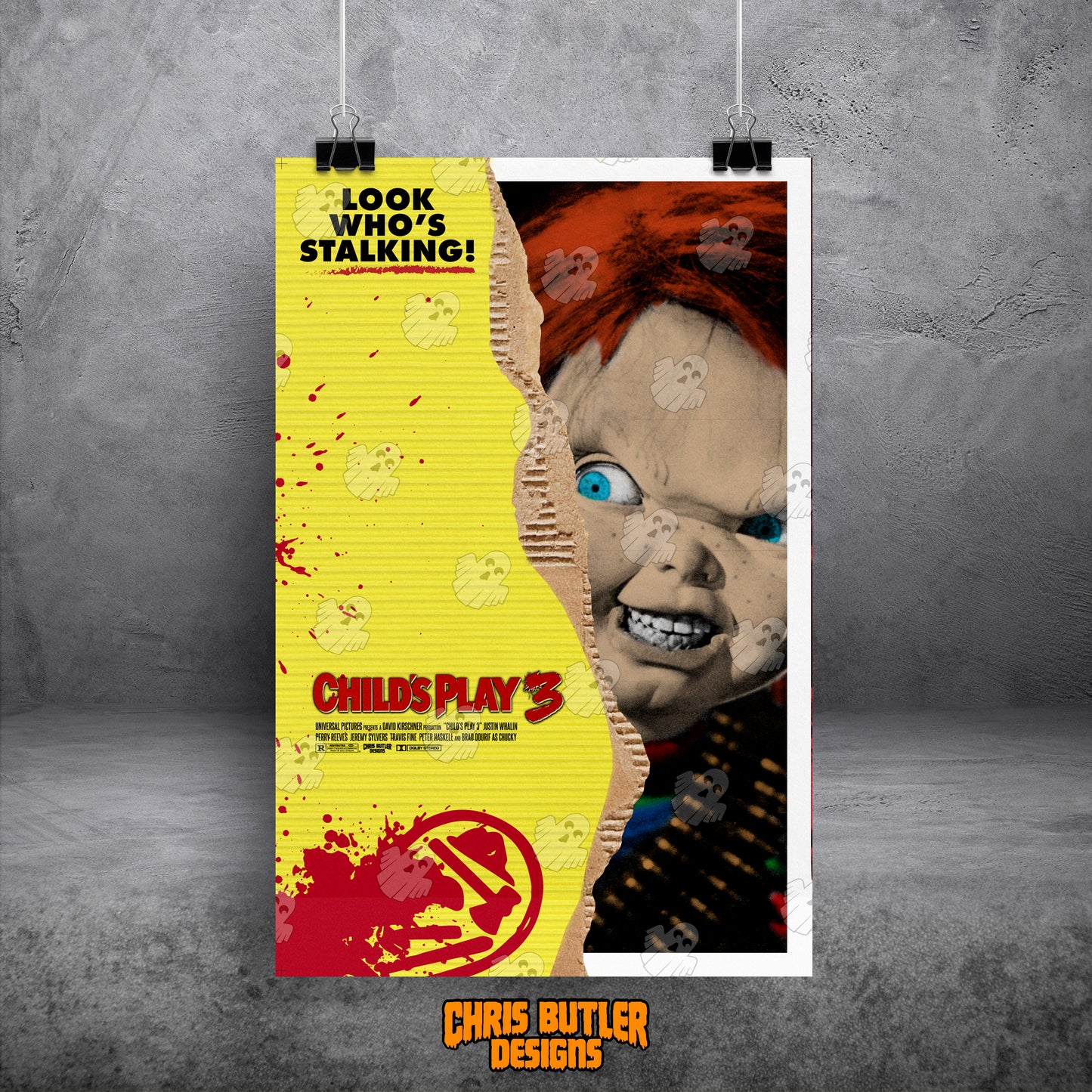 Child's Play 3 11x17 Alternative Movie Poster