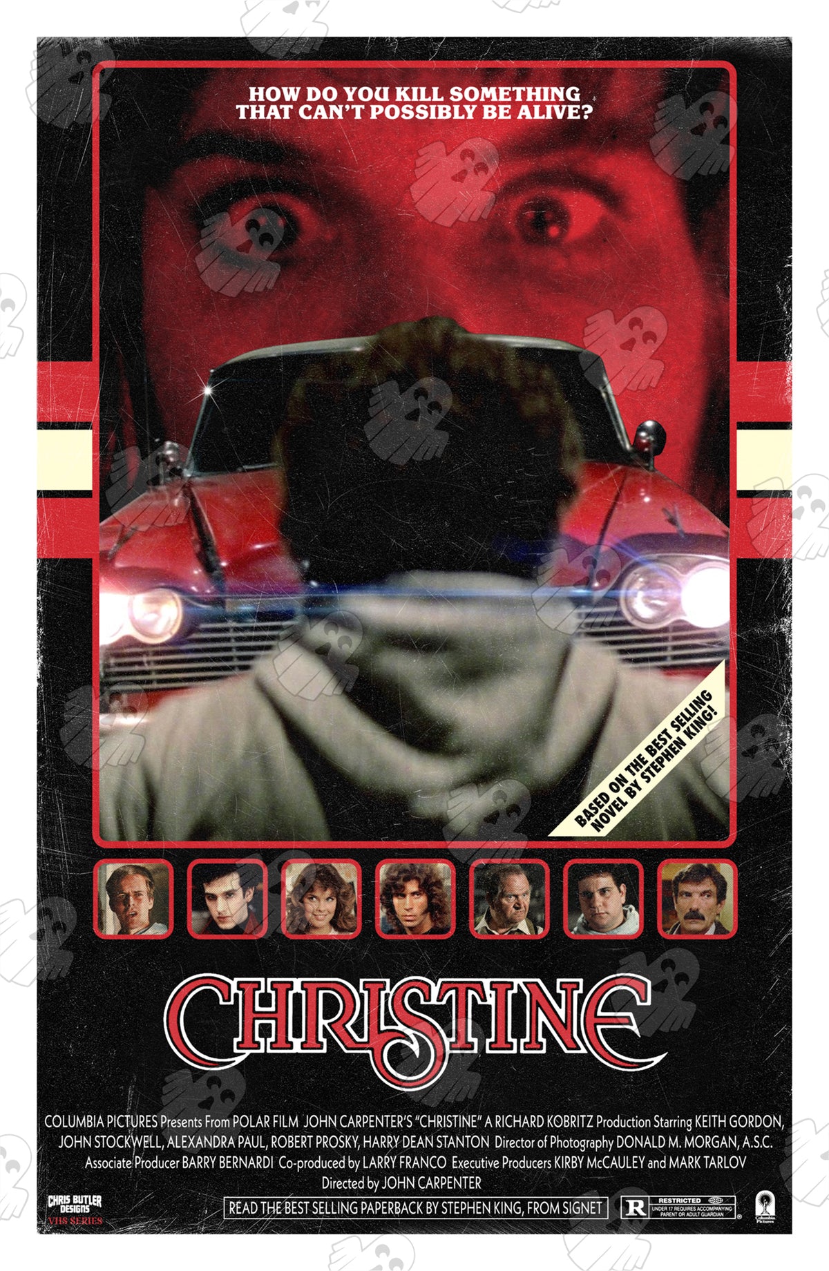 Christine (VHS Series) 11x17 Alternative Movie Print