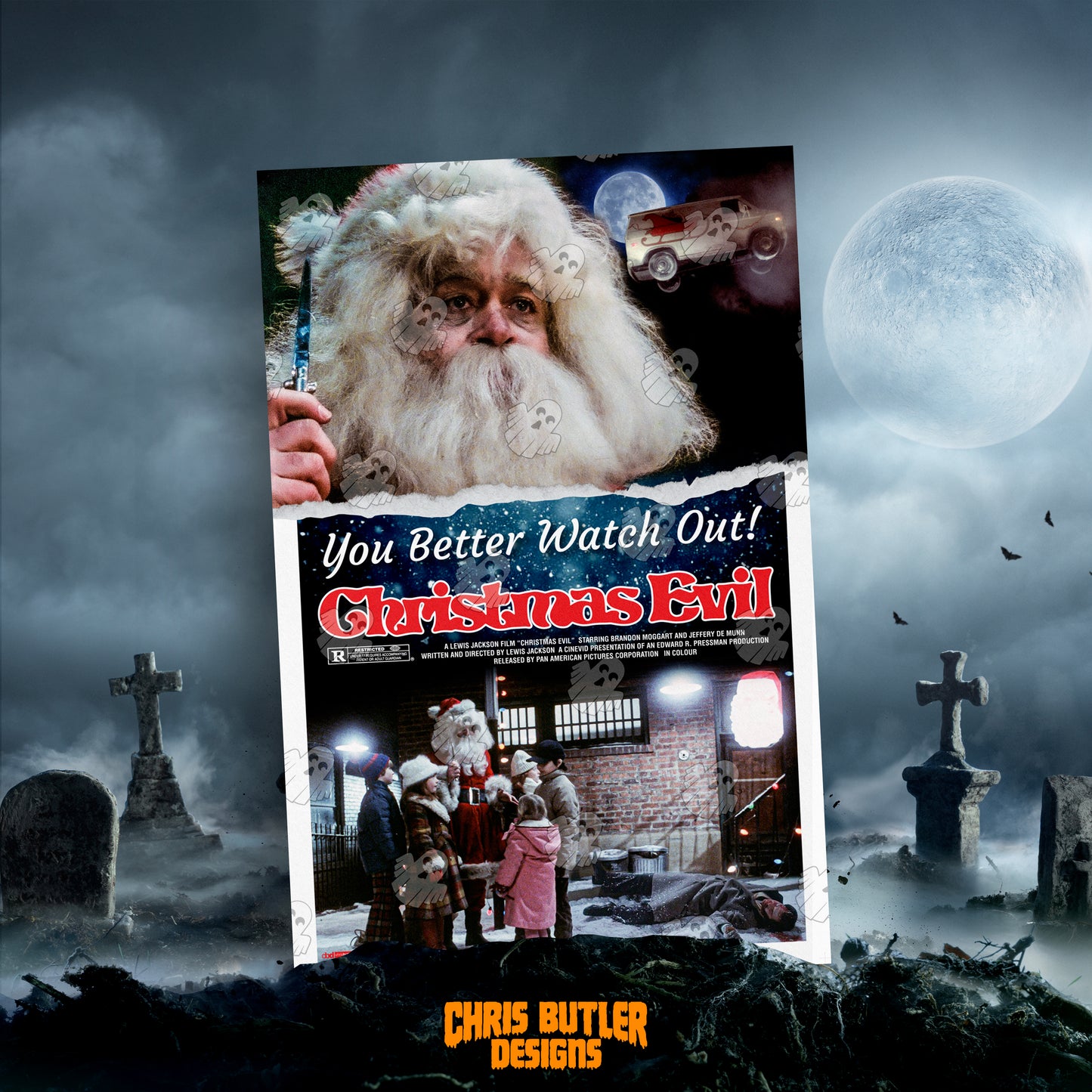 Christmas Evil 11x17 Alternative Movie Poster