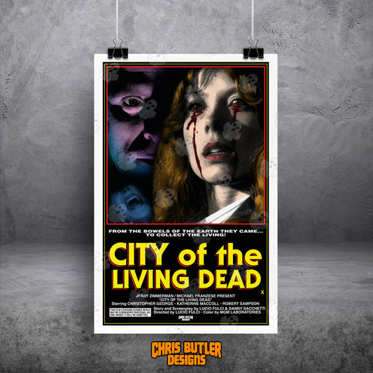 City Of The Living Dead 11x17 Alternative Movie Poster