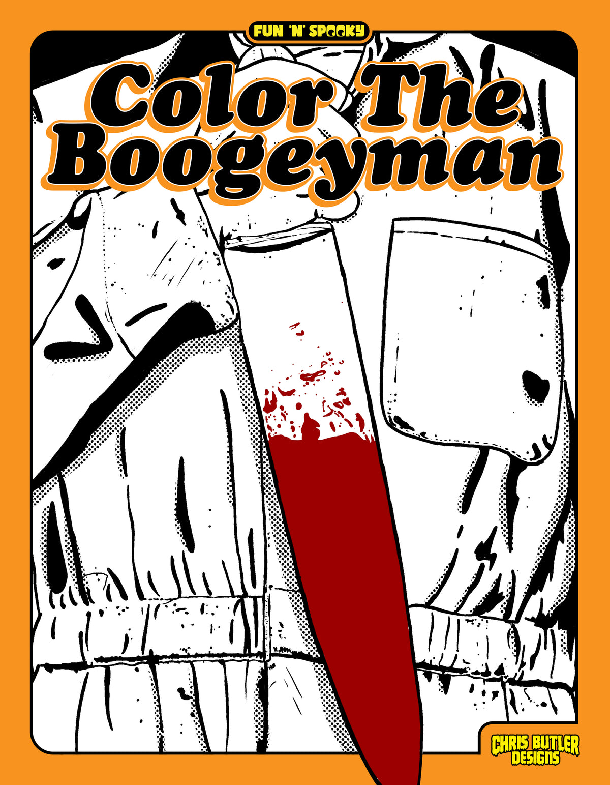 Color The Boogeyman Coloring And Activity Book
