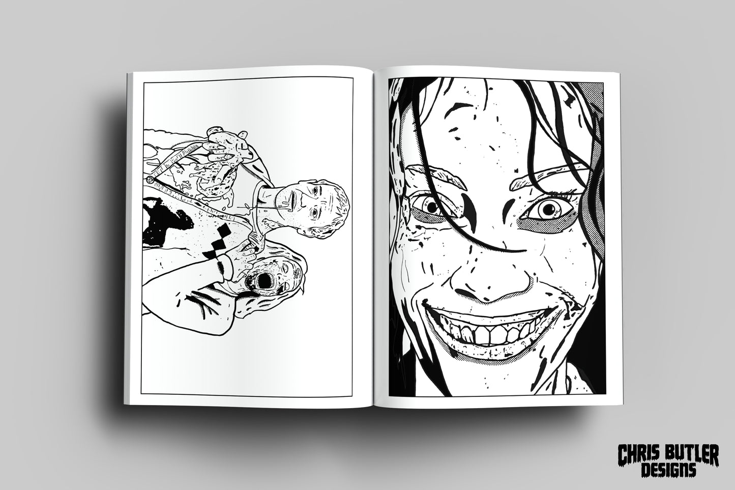 Color The Deadites Coloring and Activity Book