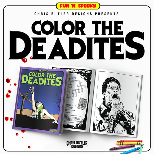 Color The Deadites Coloring and Activity Book