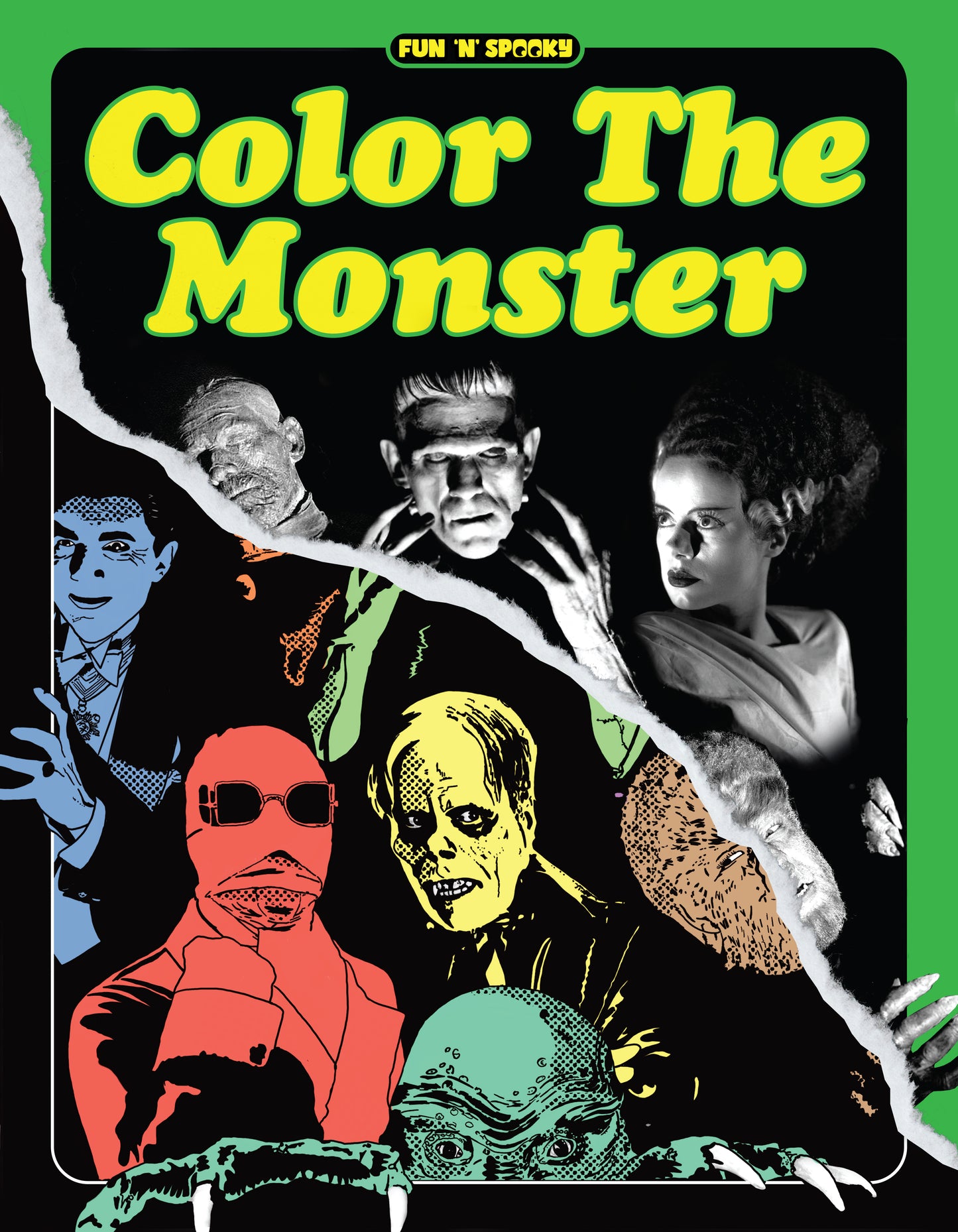 Color The Monster Coloring Book
