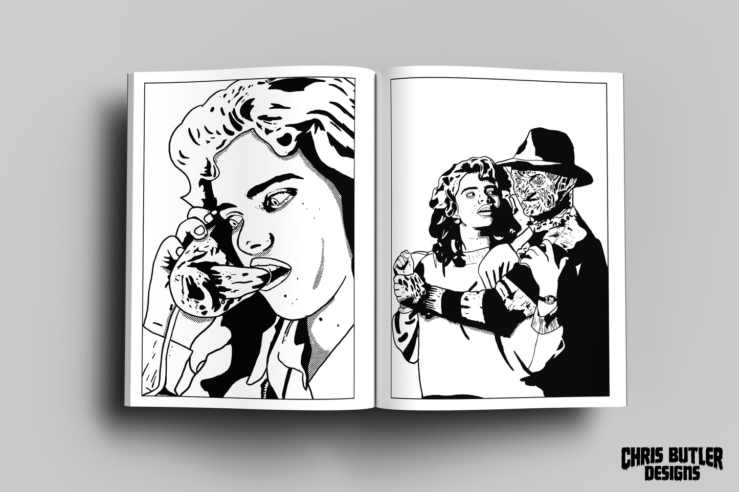 Color The Nightmare Coloring and Activity Book