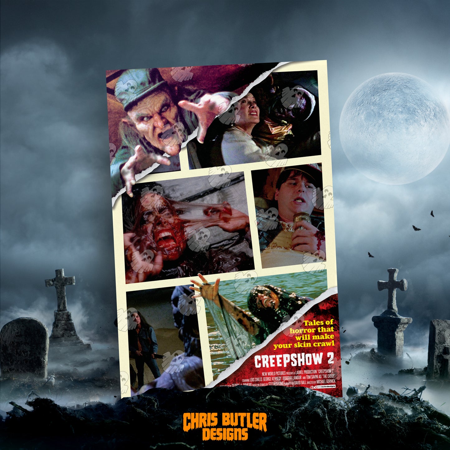Creepshow 2 11x17 Alternative Movie Poster