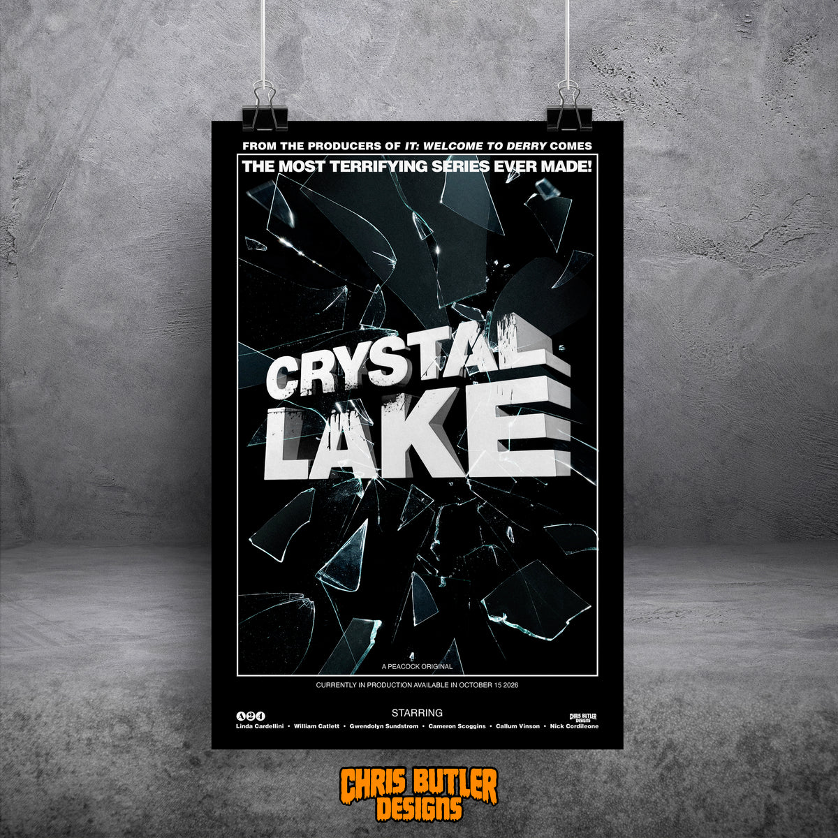PRE-ORDER *SHIPS OCT 28** Crystal Lake 11x17 Alternative Movie Print