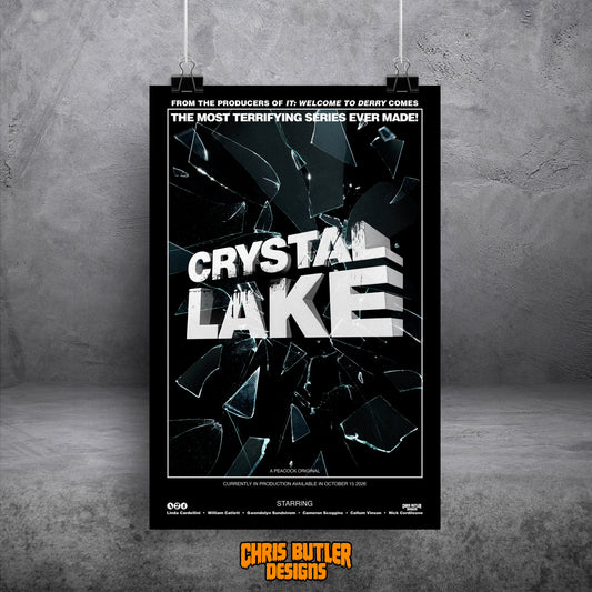 PRE-ORDER *SHIPS OCT 28** Crystal Lake 11x17 Alternative Movie Print
