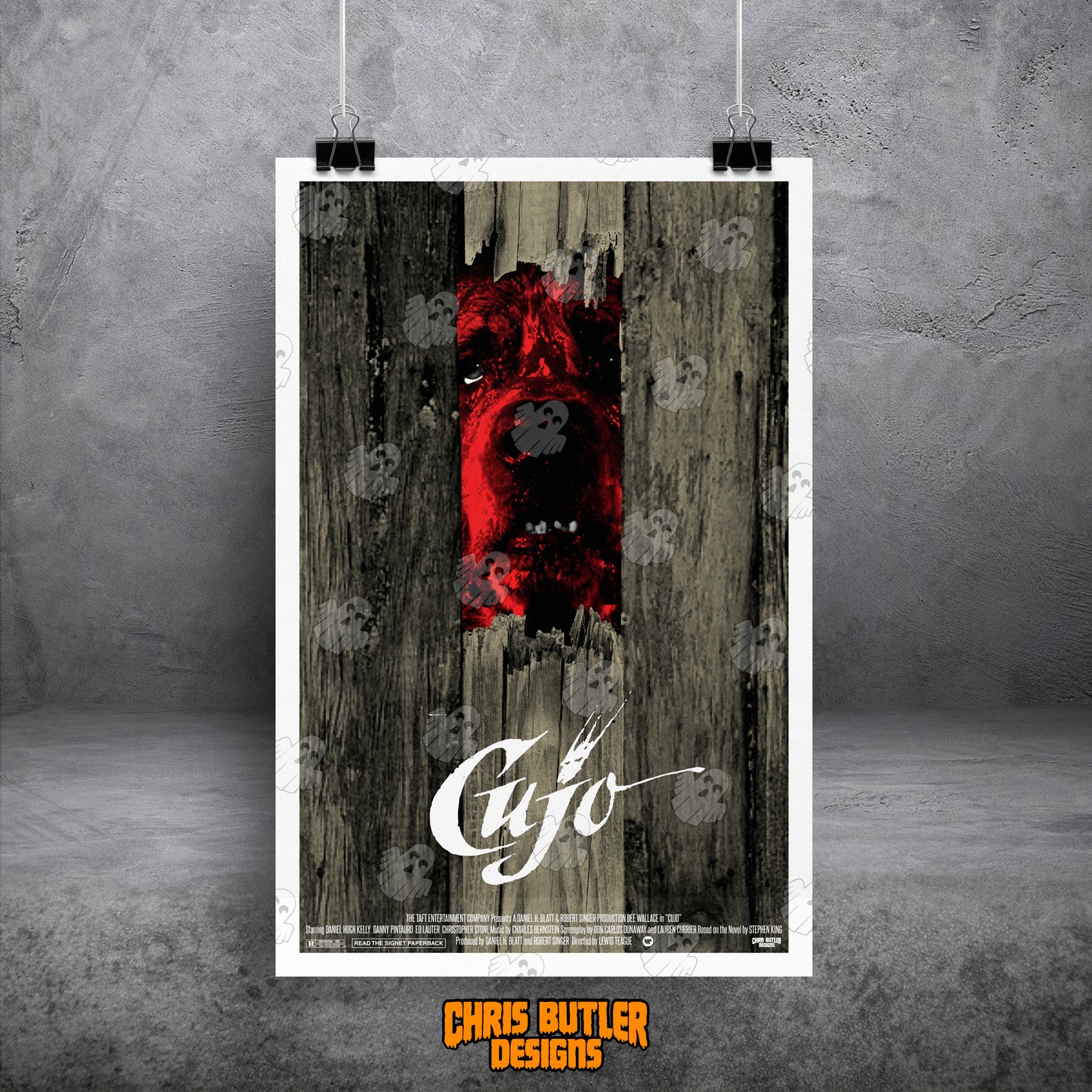 Cujo 11x17 Alternative Movie Poster