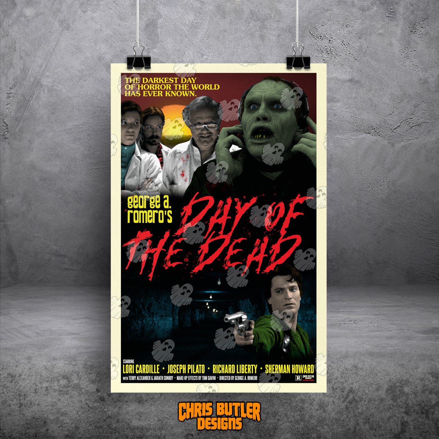 Day Of The Dead (Classic Series 6) 11x17 Alternative Movie Poster