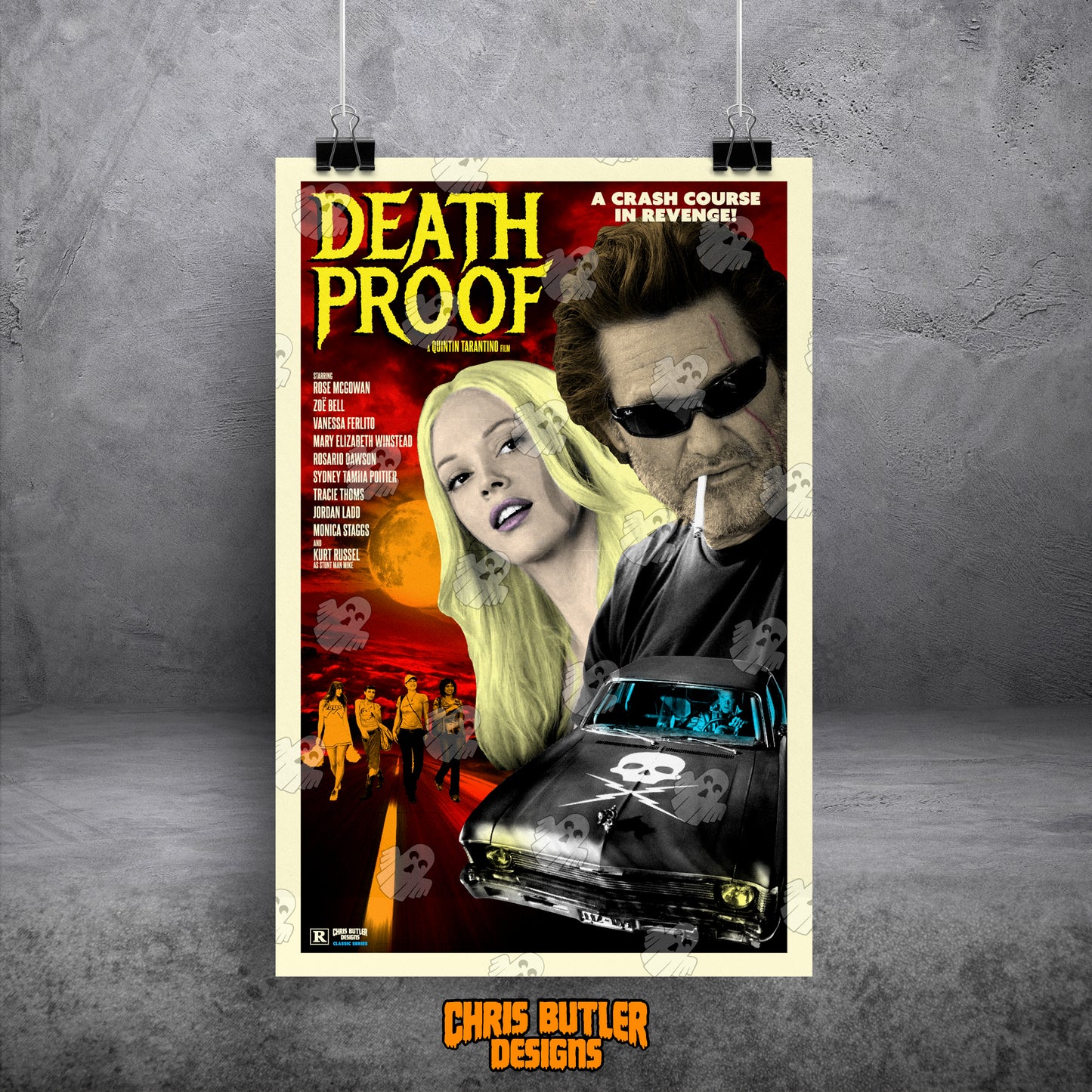 Death Proof (Classic Series 11) 11x17 Alternative Movie Poster