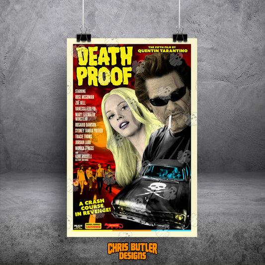 Death Proof (Classic Series) 11x17 Alternative Movie Print