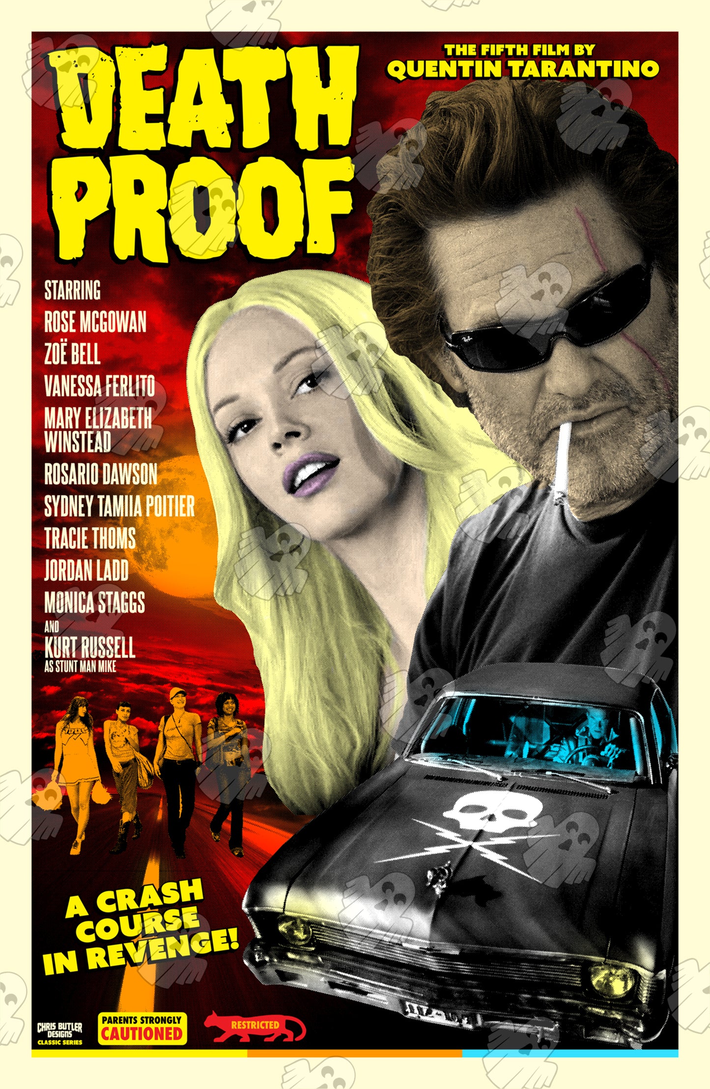 Death Proof (Classic Series) 11x17 Alternative Movie Print