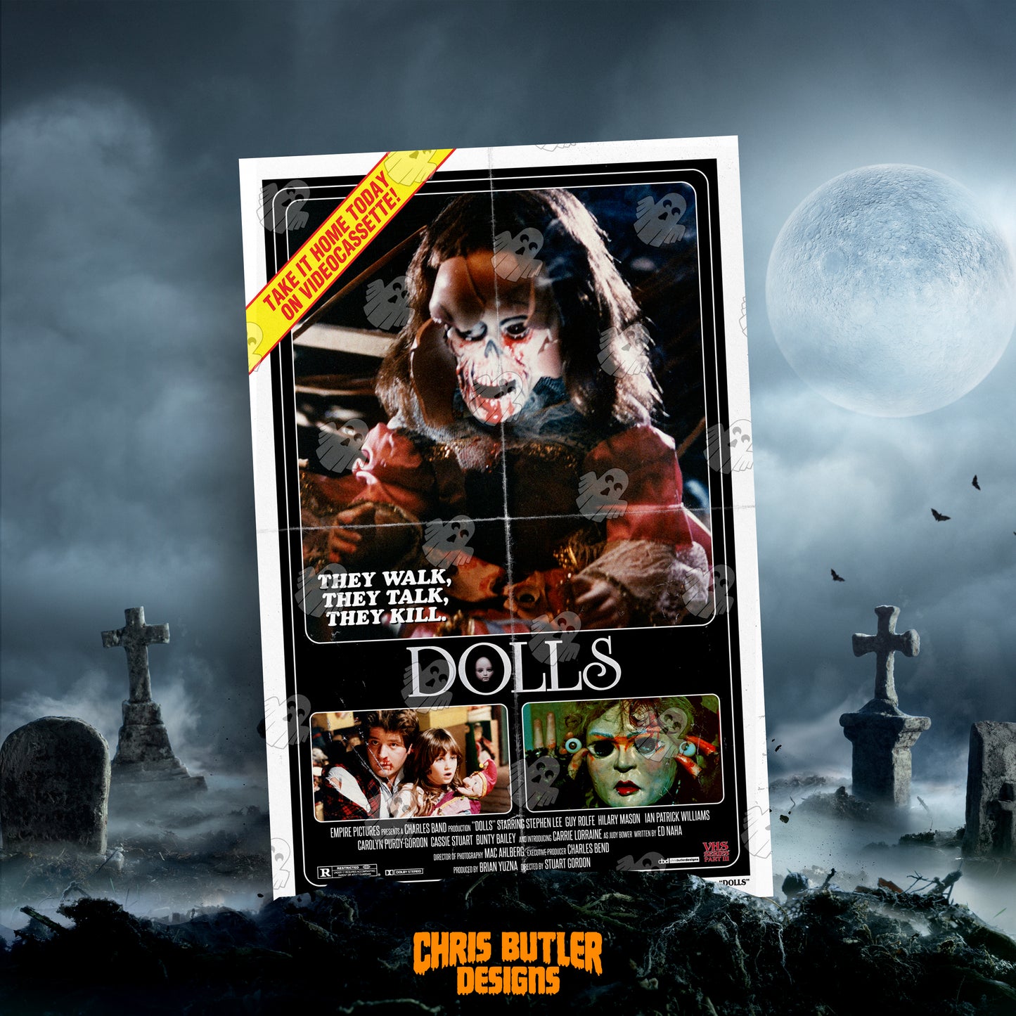 Dolls (VHS Series 3) 11x17 Alternative Movie Poster