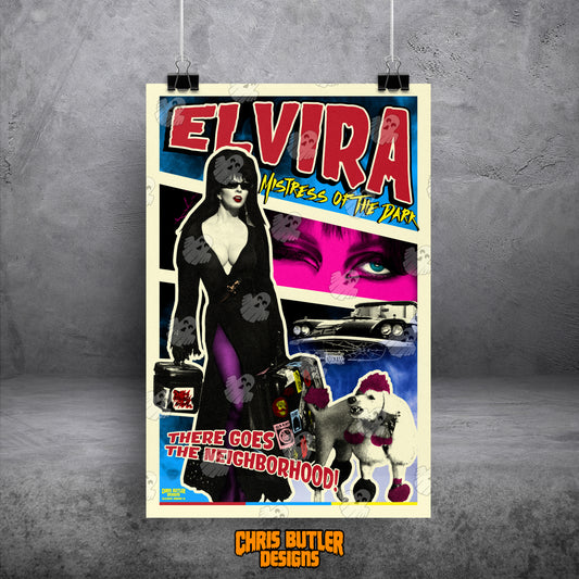Elvira (Classic Series 12) 11x17 Alternative Movie Poster