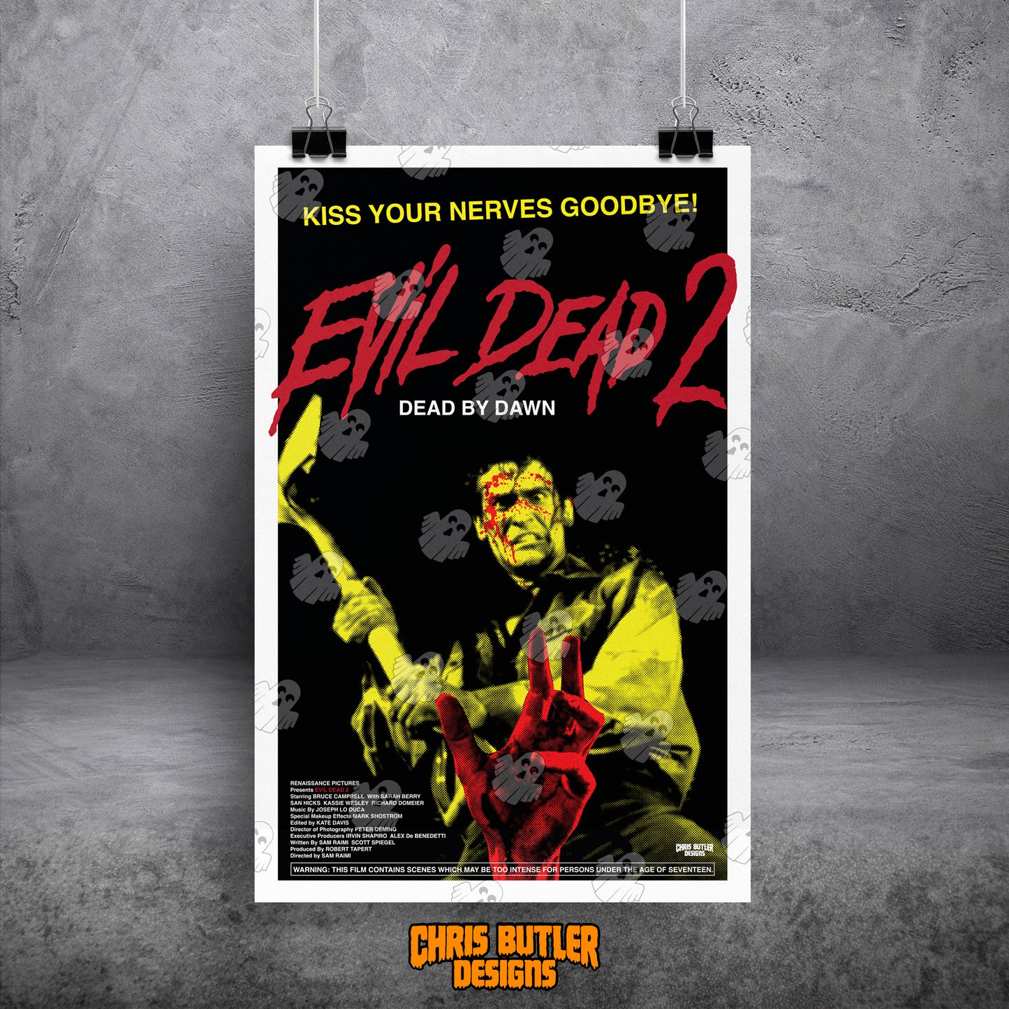 Evil Dead 2 11x17 Alternative Movie Poster