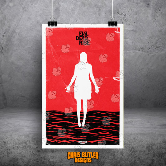 Evil Dead Rise (Minimalist Design) 11x17 Alternative Movie Poster