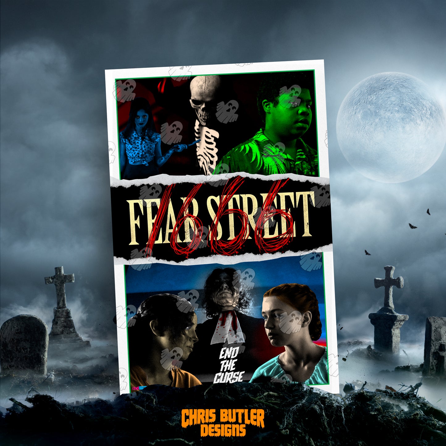 Fear Street 1666 (VHS Series 3) 11x17 Alternative Movie Poster