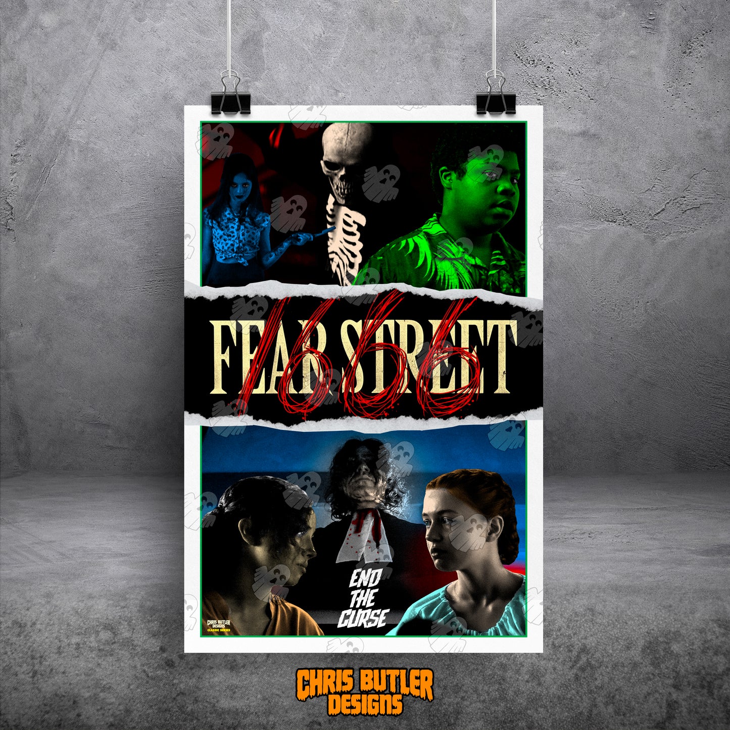 Fear Street 1666 (VHS Series 3) 11x17 Alternative Movie Poster