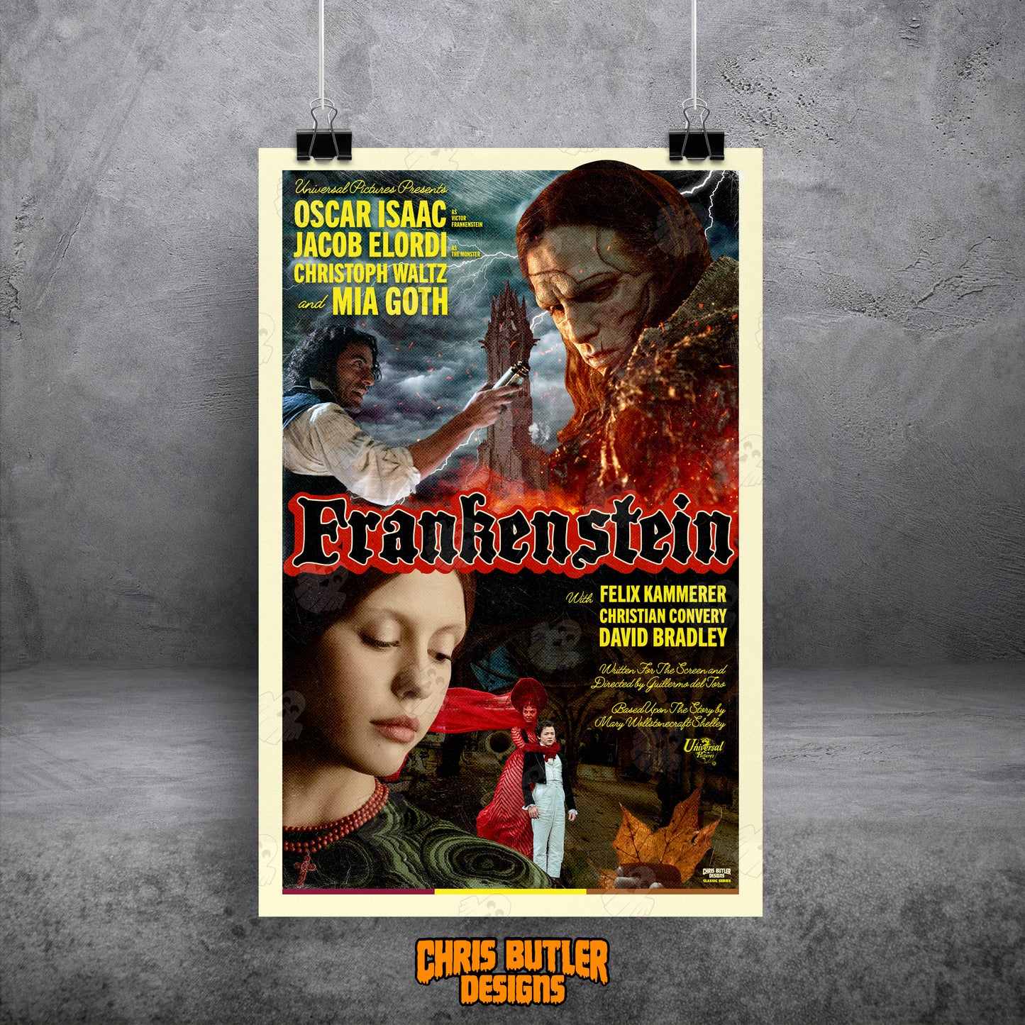 Frankenstein 2025 (Classic Series) 11x17 Alternative Movie Print