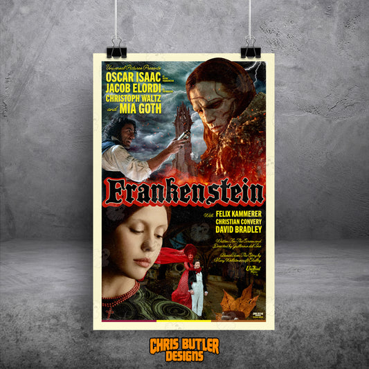 Frankenstein 2025 (Classic Series) 11x17 Alternative Movie Print
