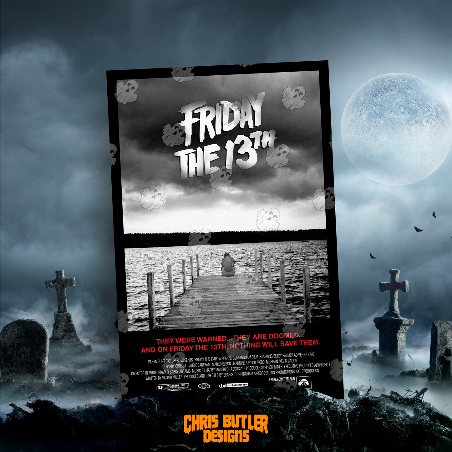 Friday The 13th (Dock Design) 11x17 Alternative Movie Poster