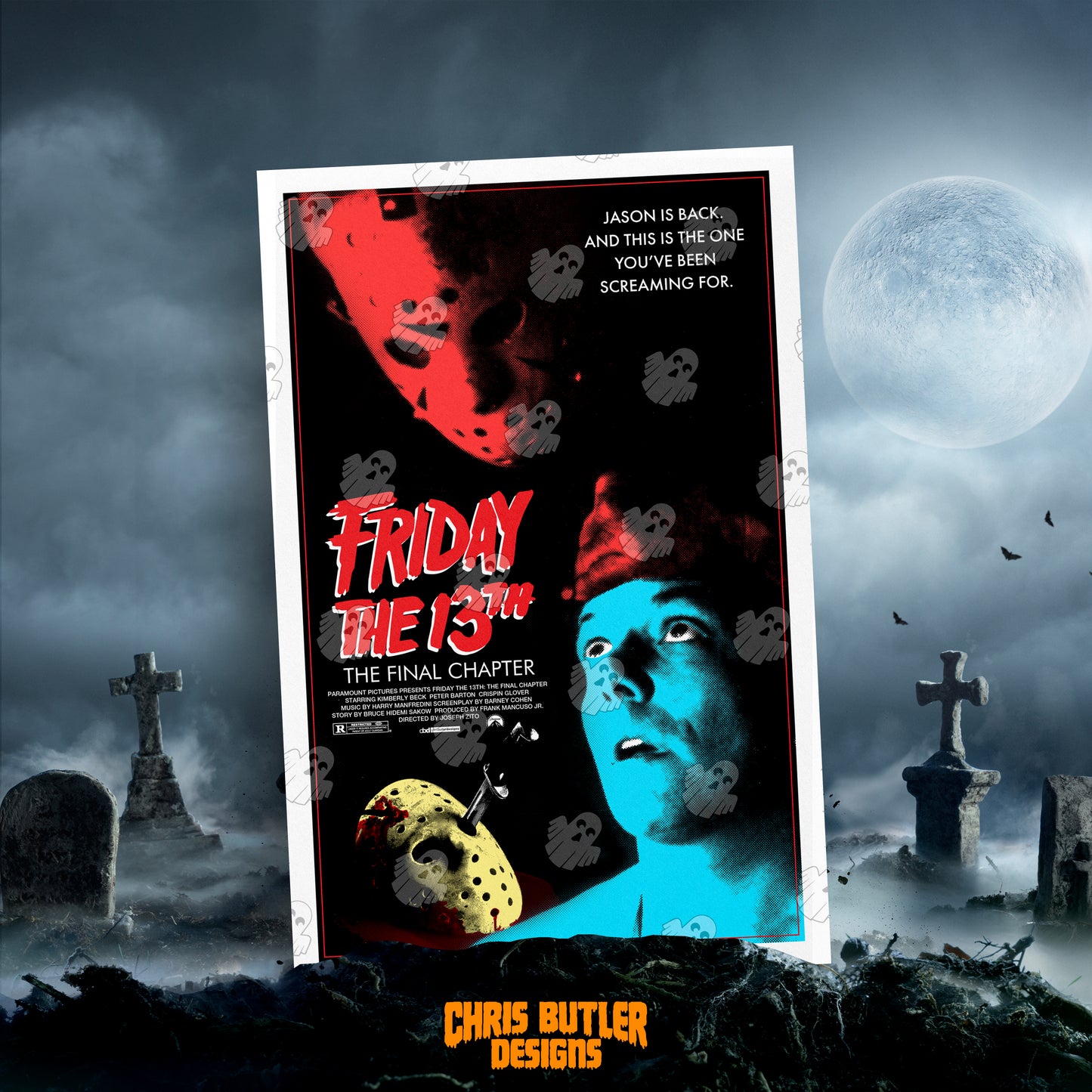 Friday The 13th: The Final Chapter 11x17 Alternative Movie Poster