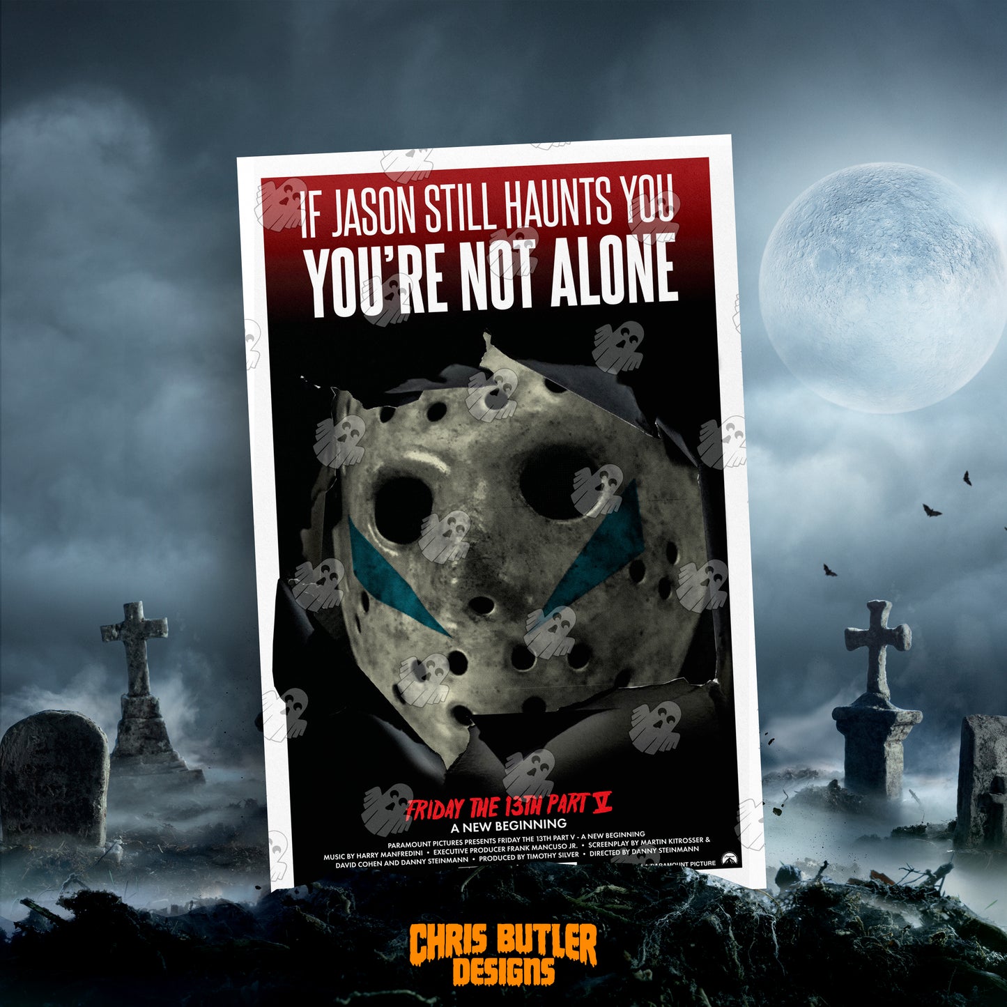 Friday The 13th Part V: A New Beginning 11x17 Alternative Movie Poster