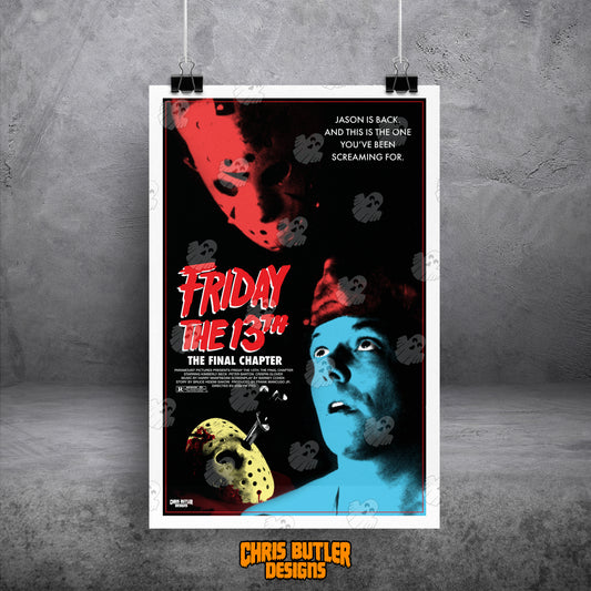 Friday The 13th: The Final Chapter 11x17 Alternative Movie Poster