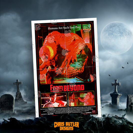 From Beyond (VHS Series 3) 11x17 Alternative Movie Poster