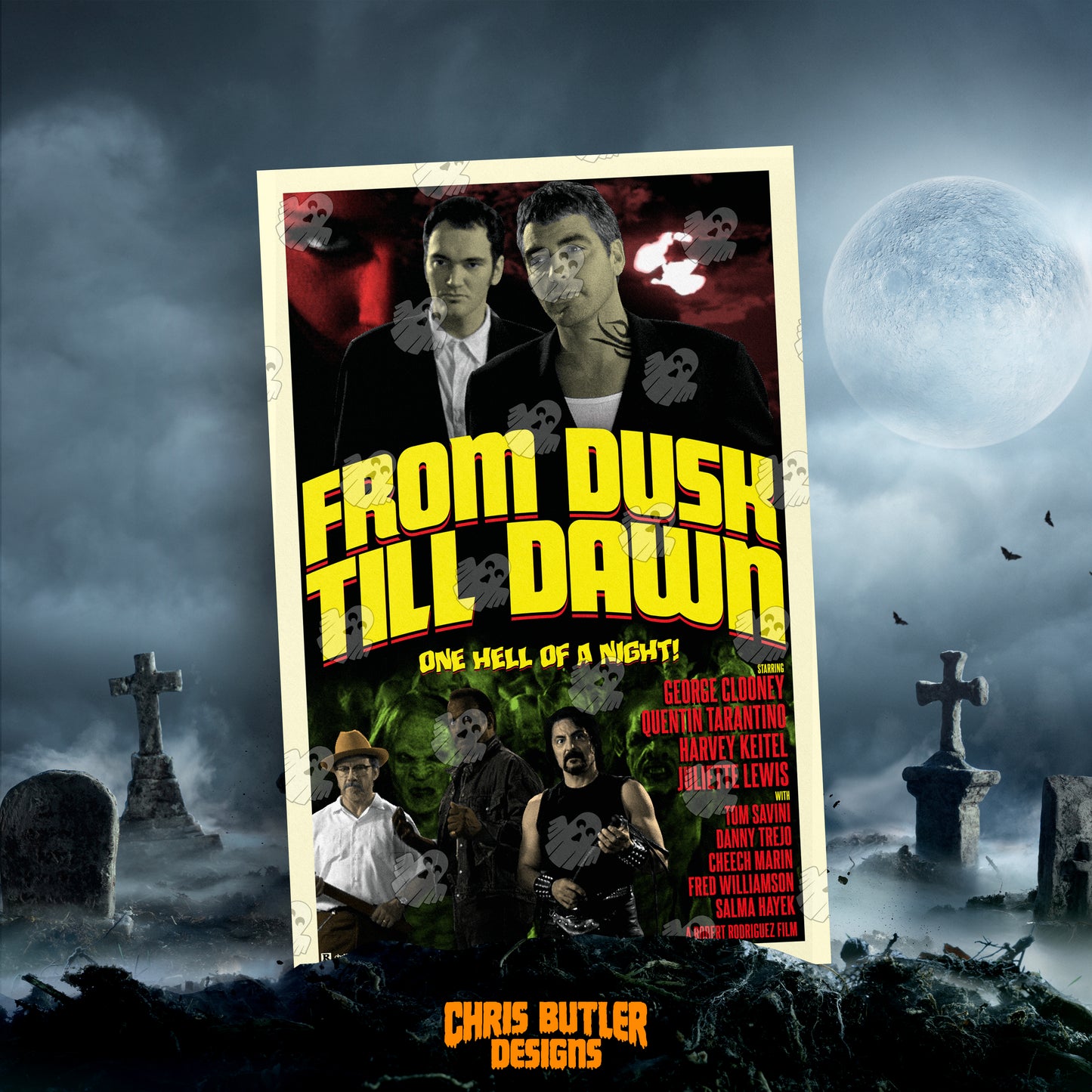 From Dusk Til Dawn (Classic Series 3) 11x17 Alternative Movie Poster
