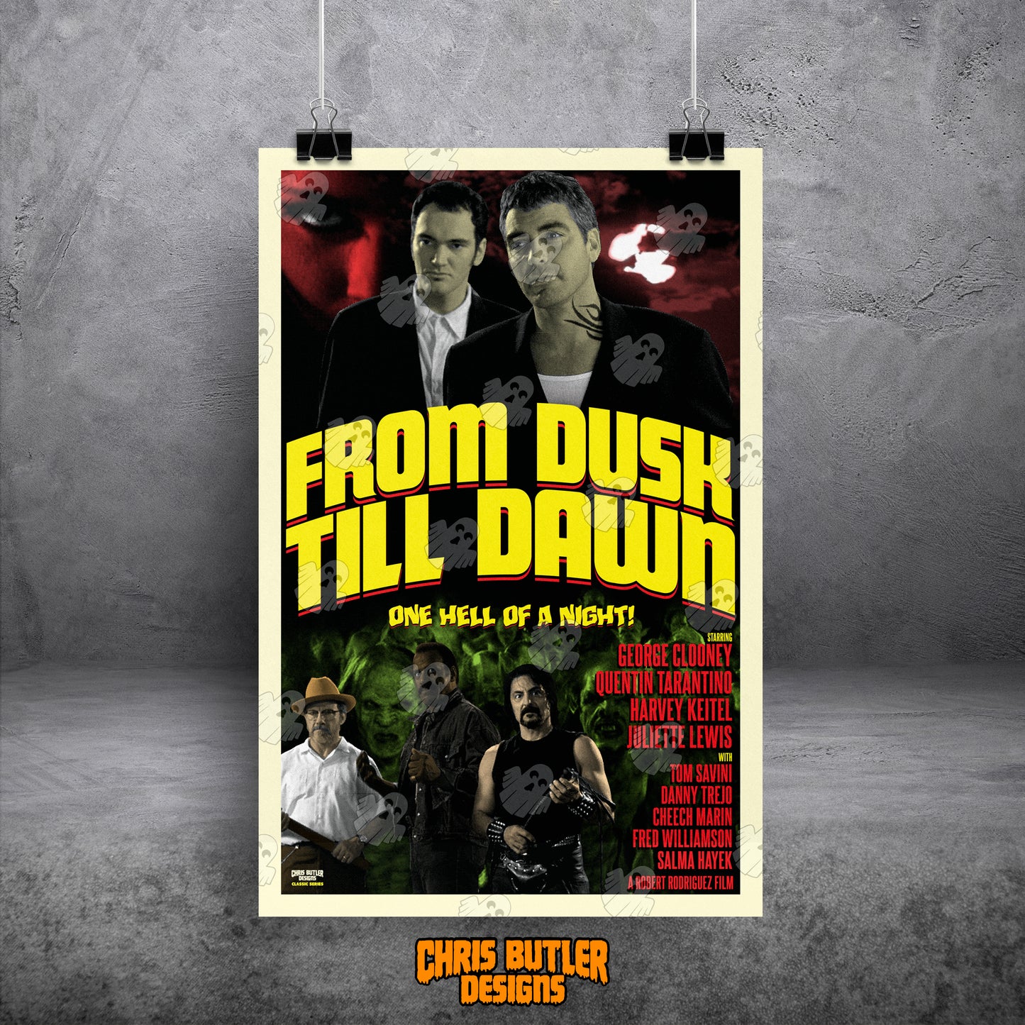 From Dusk Til Dawn (Classic Series 3) 11x17 Alternative Movie Poster