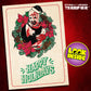 Art The Clown Happy Holiday Greeting Card (Officially Licensed)