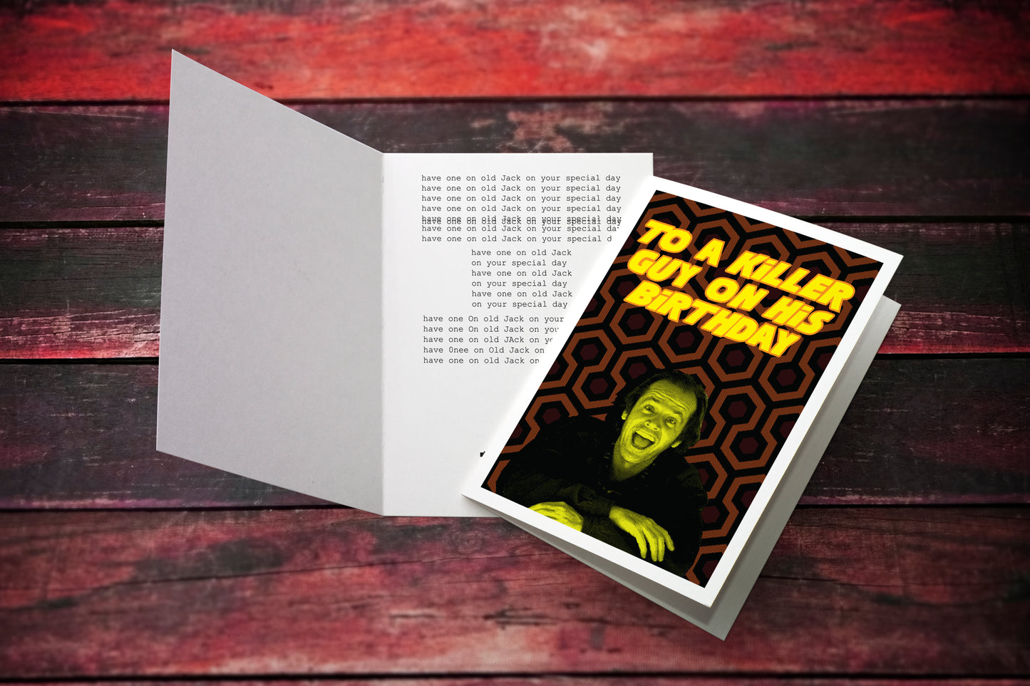 The Shining Themed Birthday Card (For Him)