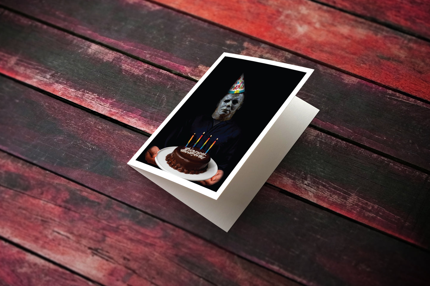 Michael Myers Birthday Card