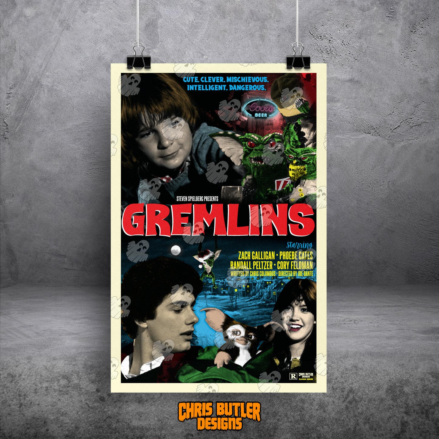 Gremlins (Classic Series 7) 11x17 Alternative Movie Poster