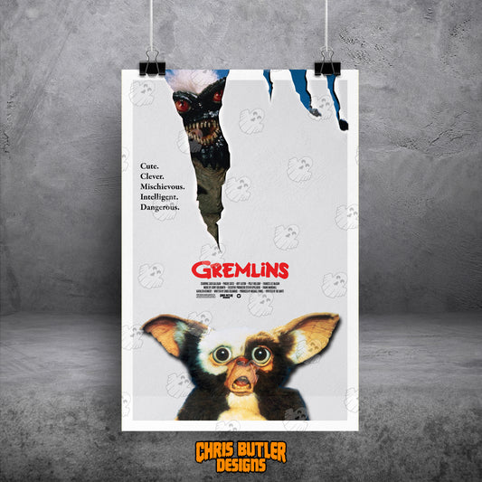 Gremlins 11x17 Alternative Movie Poster