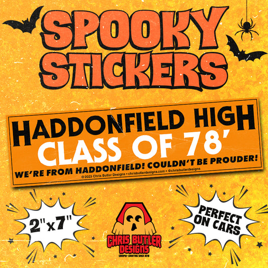 Haddonfield High Bumper Sticker